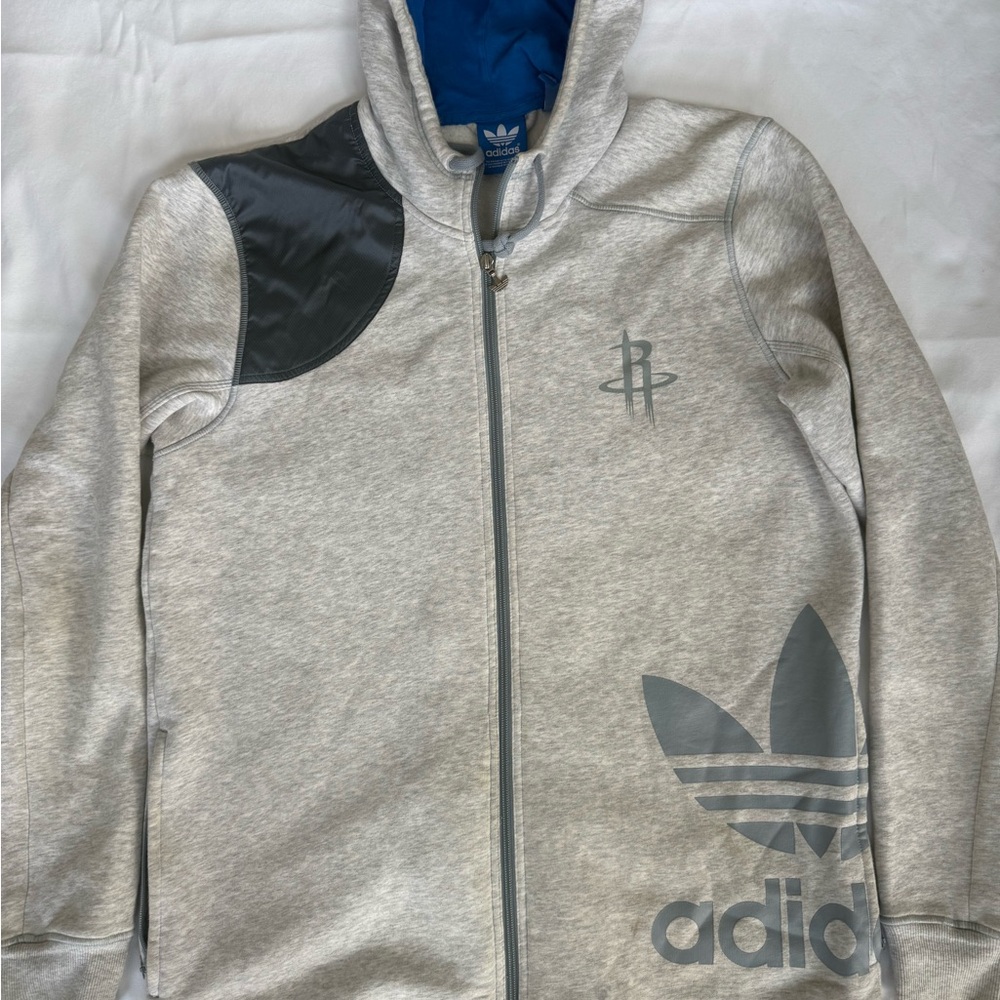 Adidas Men's Gray Hoodie
